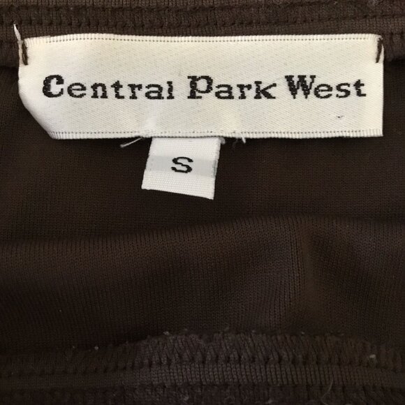 Chocolate Brown Women’s Maxi Skirt Elastic Waist Side Slit Core Closet Essential - Picture 6 of 7